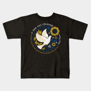 Peace For Ukraine Kids T-Shirt